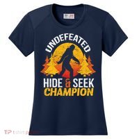 Undefeated Hide And Seek Champion Bigfoot Women's Cooling Performance Crew T-Shirt thumb 0
