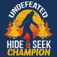 Undefeated Hide And Seek Champion Bigfoot Women's Cooling Performance Crew T-Shirt thumb 2