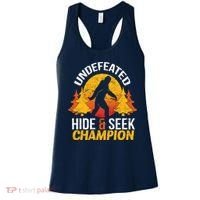Undefeated Hide And Seek Champion Bigfoot Women's Tank Top thumb 0