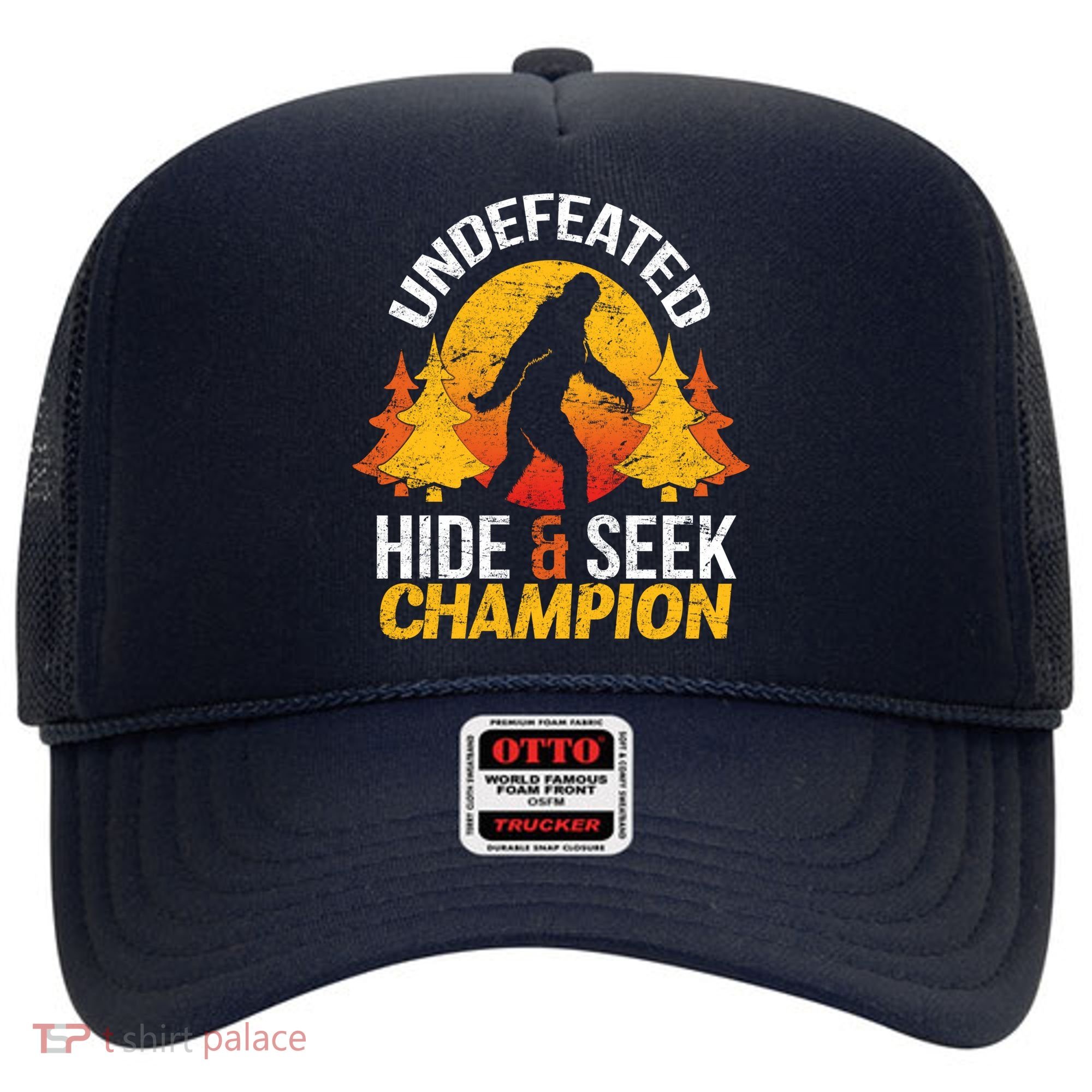 Undefeated Hide And Seek Champion Bigfoot Hat