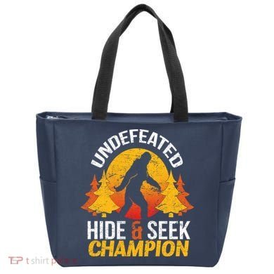 Undefeated Hide And Seek Champion Bigfoot Tote Bag