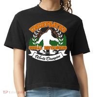 Undefeated Sasquatch Social Distancing Bigfoot Comfort Colors Boxy T-Shirt thumb 0
