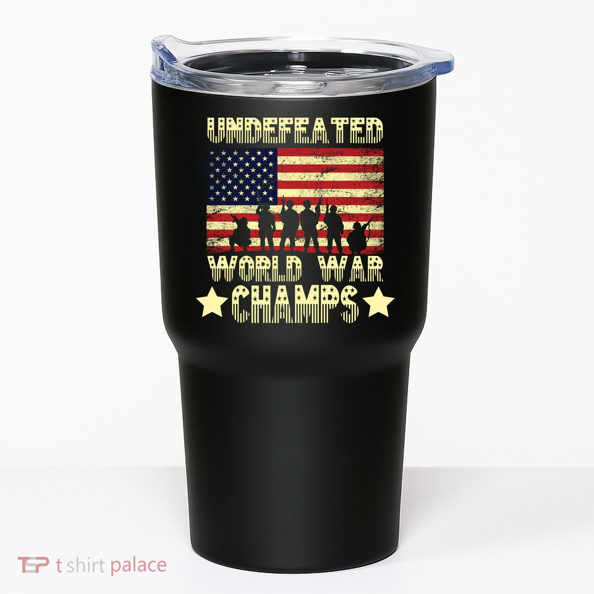 Undefeated World War Champs Tumbler