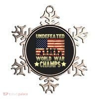 Undefeated World War Champs Ornament thumb 0