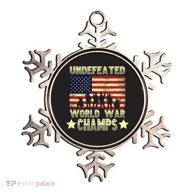 Undefeated World War Champs Ornament