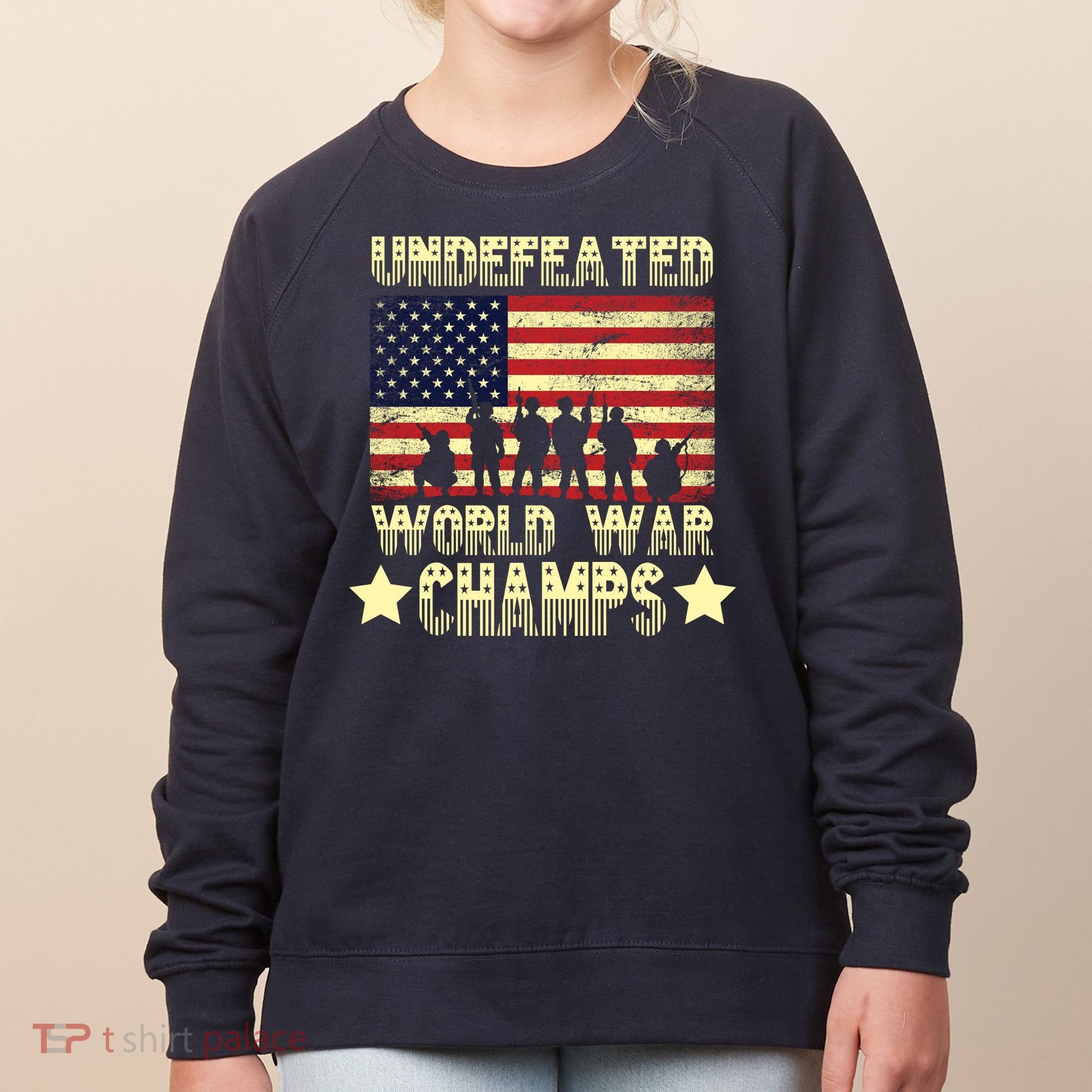 Undefeated World War Champs Women's Sweatshirt