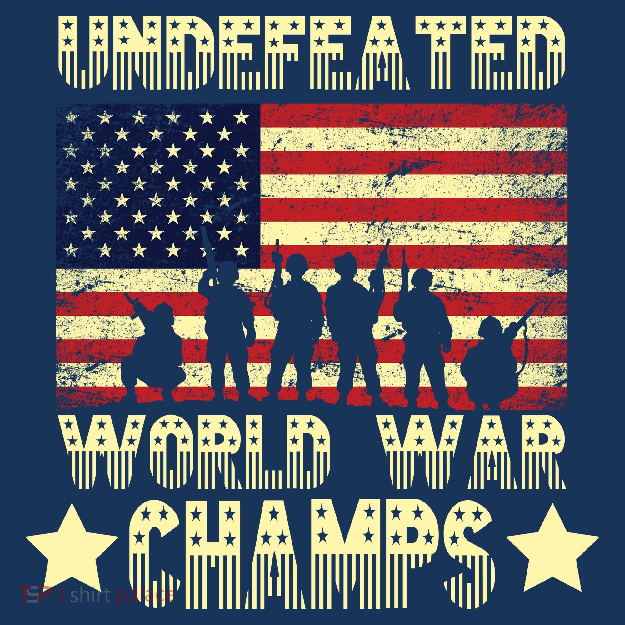 Undefeated World War Champs Women's Sweatshirt