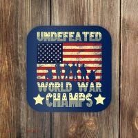 Undefeated World War Champs Coaster thumb 0