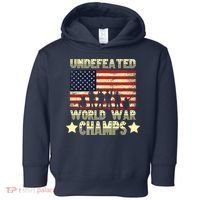 Undefeated World War Champs Toddler Hoodie thumb 0