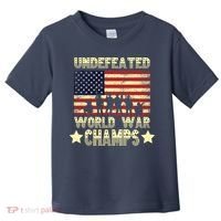 Undefeated World War Champs Toddler T-Shirt thumb 0