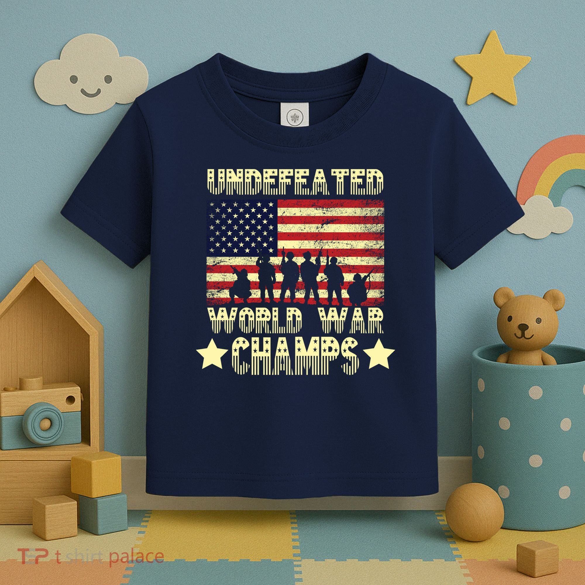 Undefeated World War Champs Toddler T-Shirt