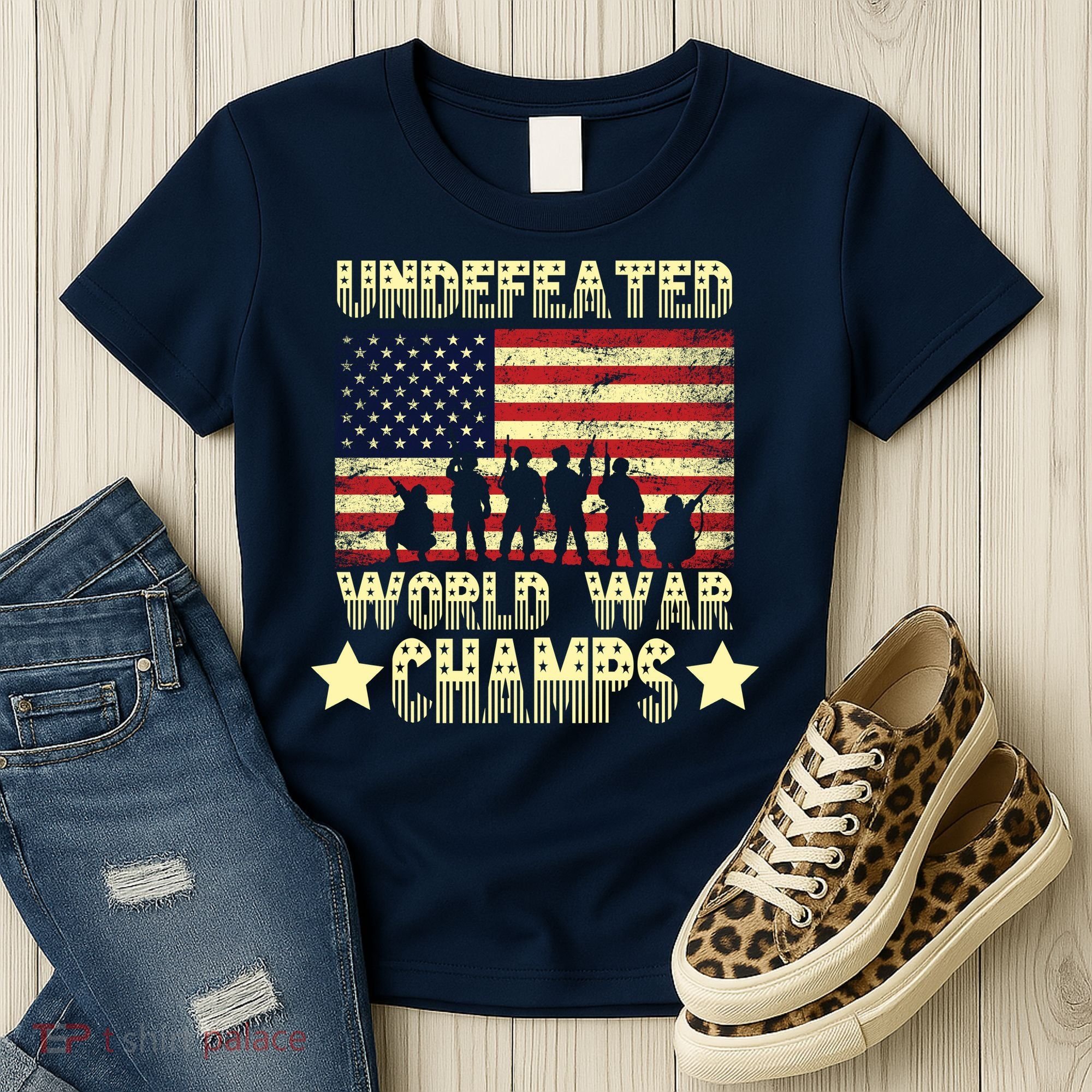 Undefeated World War Champs Women's T-Shirt