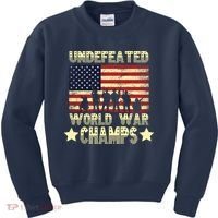 Undefeated World War Champs Kids Sweatshirt thumb 0