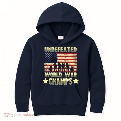 Undefeated World War Champs Kids Hoodie