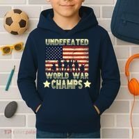 Undefeated World War Champs Kids Hoodie thumb 2