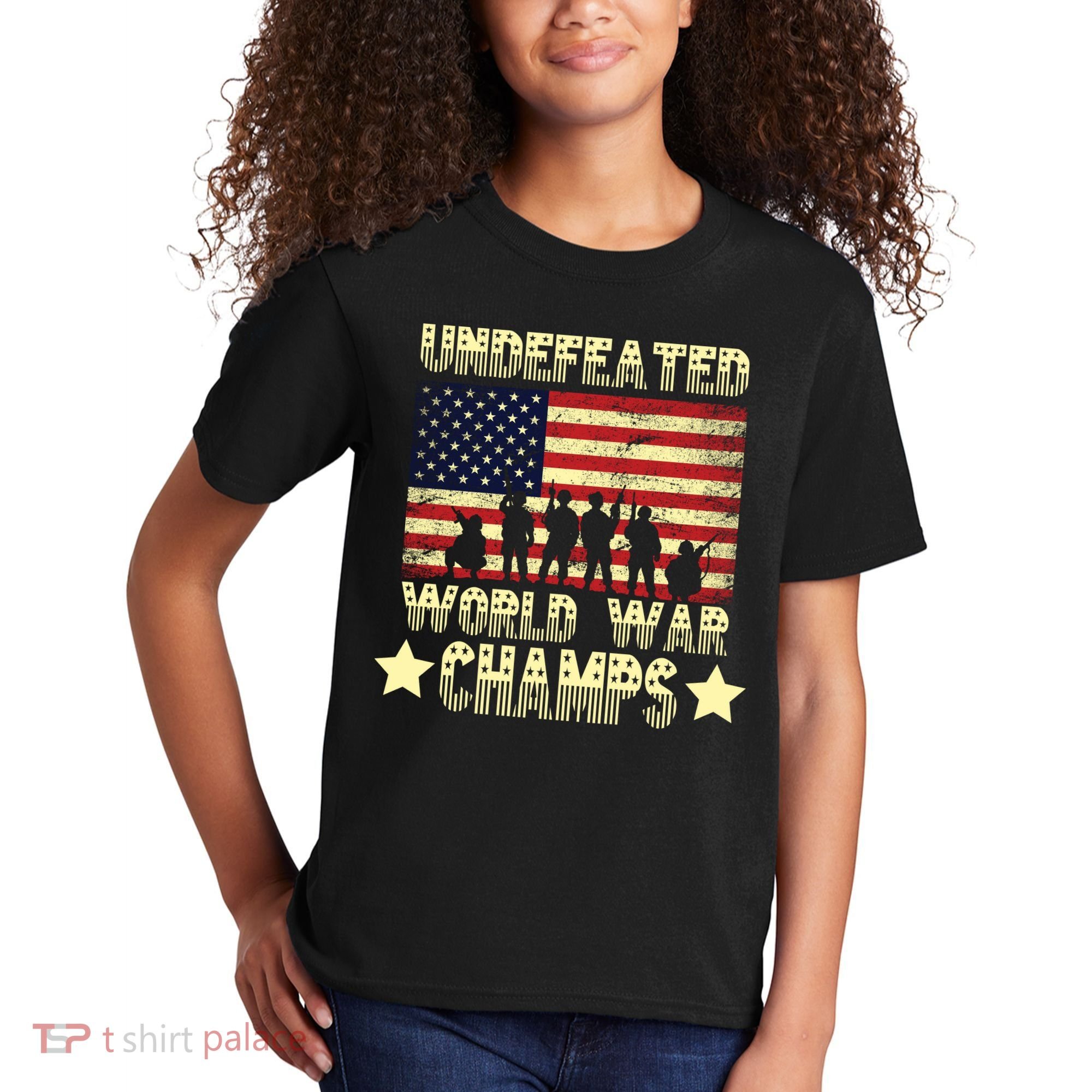 Undefeated World War Champs Kids T-Shirt