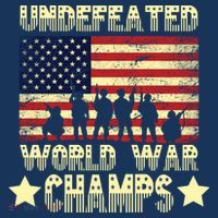 Undefeated World War Champs Kids T-Shirt thumb 4