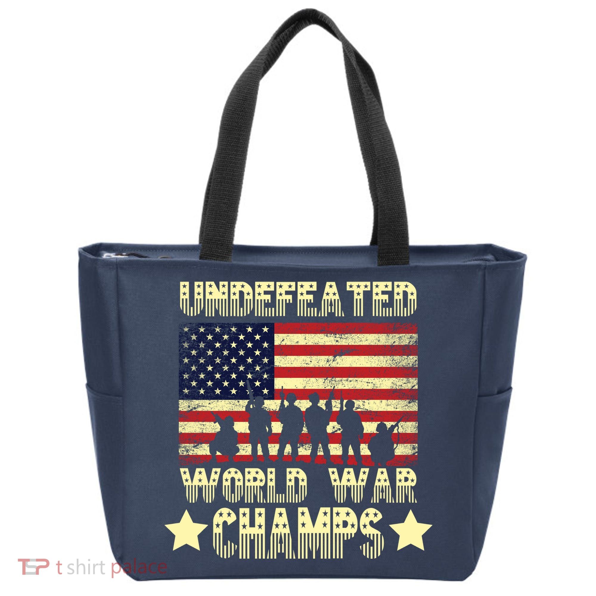 Undefeated World War Champs Tote Bag