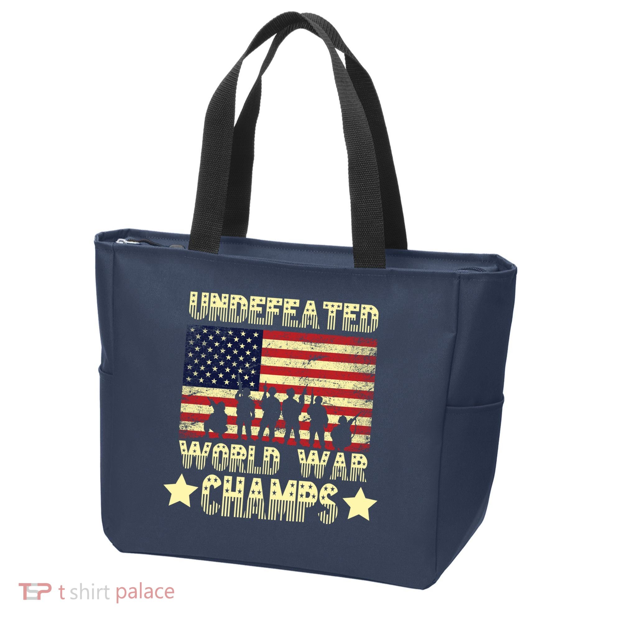 Undefeated World War Champs Tote Bag