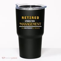 Under New Management Grandkids Retirement  Tumbler thumb 0