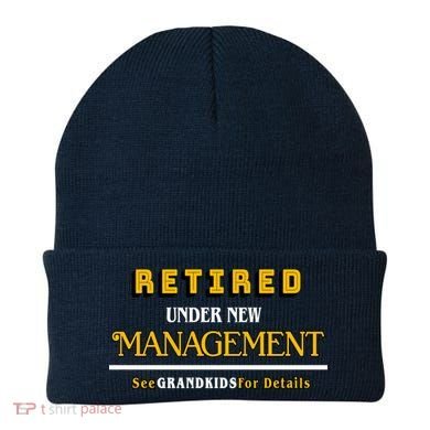 Under New Management Grandkids Retirement  Beanie