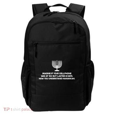 Understanding Hanukkah Backpack