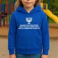 Understanding Hanukkah Kids Hoodie thumb 3