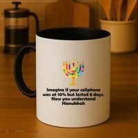Understanding Hanukkah Funny Coffee Mug thumb 4