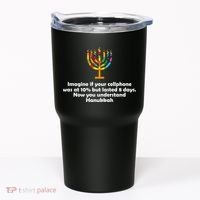 Understanding Hanukkah Funny Tumbler thumb 0