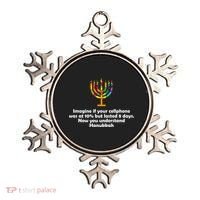 Understanding Hanukkah Funny Ornament thumb 0