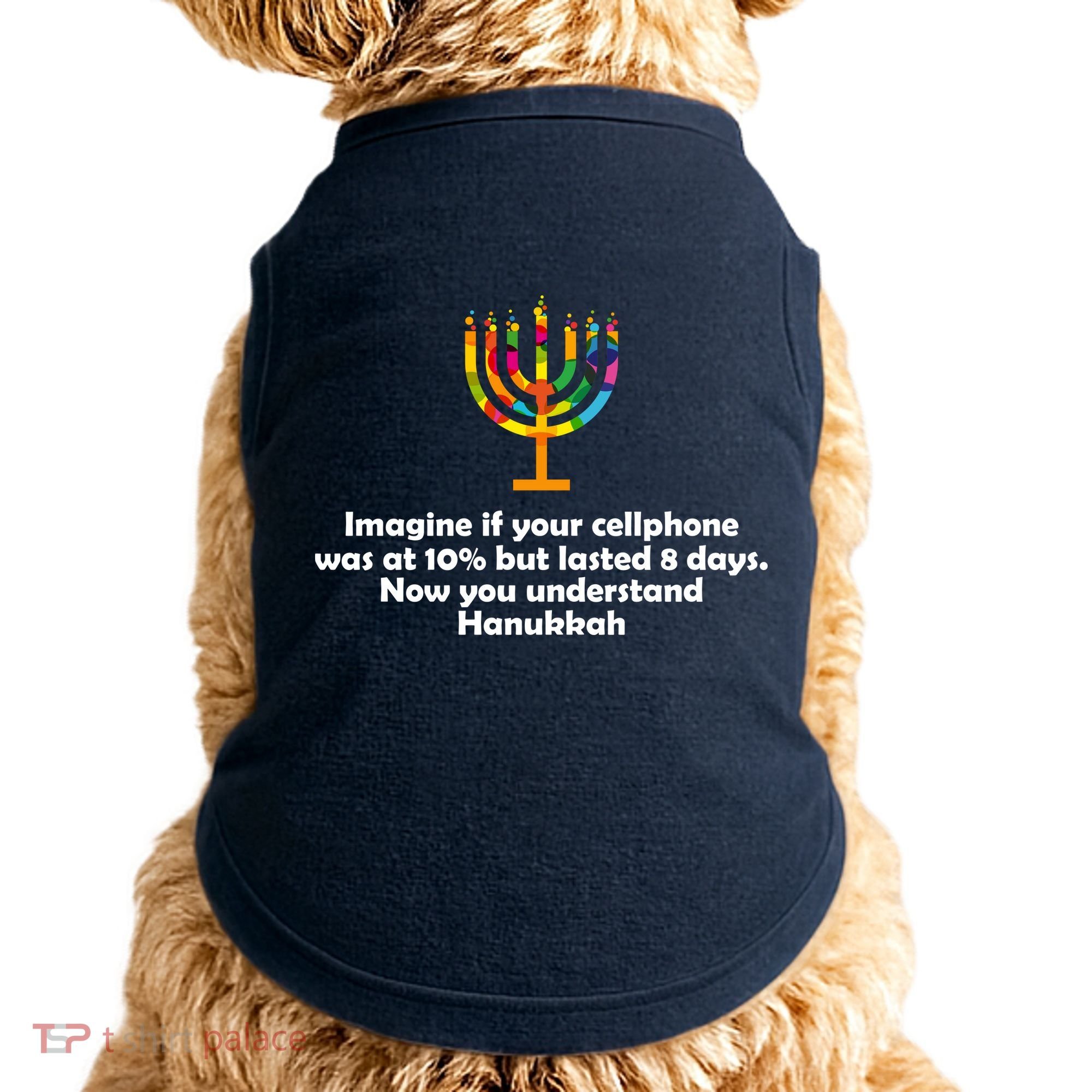 Understanding Hanukkah Funny Doggie Tank