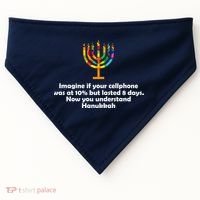 Understanding Hanukkah Funny USA-Made Doggie Bandana thumb 0