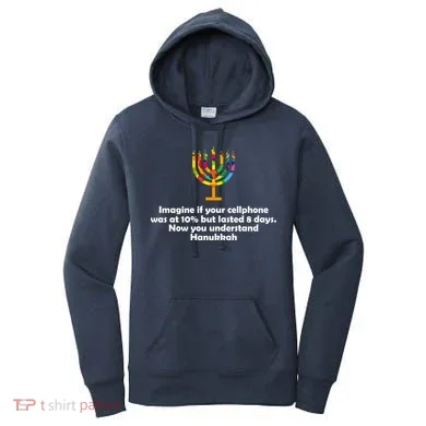 Understanding Hanukkah Funny Women's Hoodie
