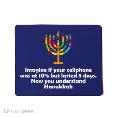 Understanding Hanukkah Funny Mousepad