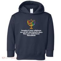 Understanding Hanukkah Funny Toddler Hoodie thumb 0