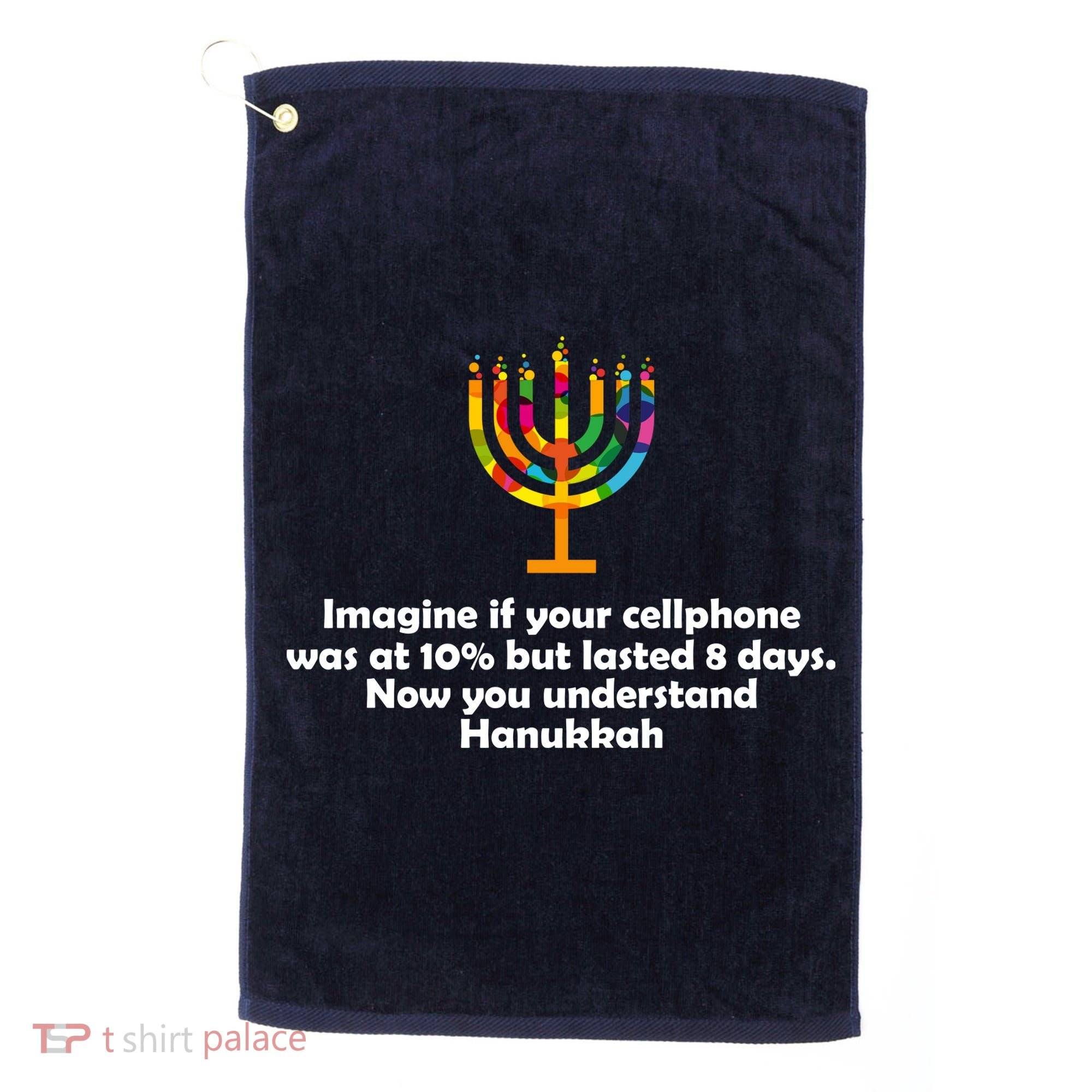 Understanding Hanukkah Funny Golf Towel