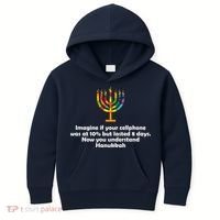 Understanding Hanukkah Funny Kids Hoodie thumb 0
