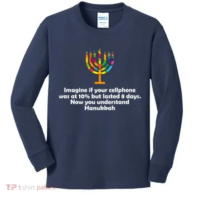 Understanding Hanukkah Funny Kids Long Sleeve Shirt