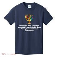 Understanding Hanukkah Funny Kids T-Shirt thumb 0
