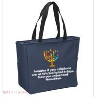 Understanding Hanukkah Funny Tote Bag thumb 2