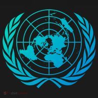 United Nations Flag Un United Nations Emblem Meaningful Gift Doggie Tank thumb 4