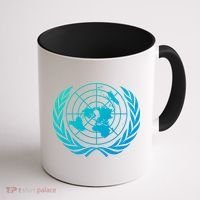 United Nations Flag Un United Nations Emblem Meaningful Gift Coffee Mug thumb 1