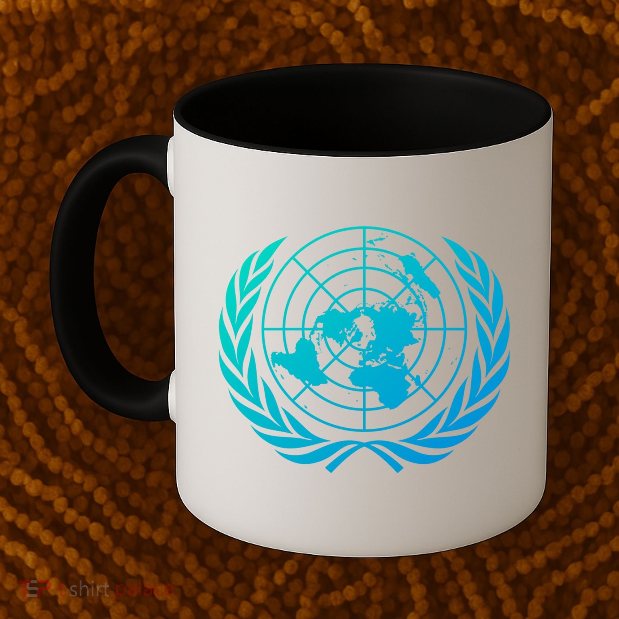 United Nations Flag Un United Nations Emblem Meaningful Gift Coffee Mug