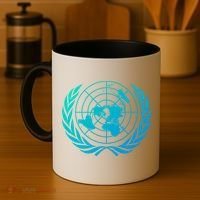 United Nations Flag Un United Nations Emblem Meaningful Gift Coffee Mug thumb 4