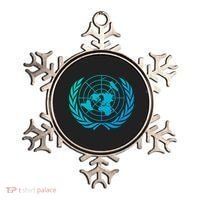 United Nations Flag Un United Nations Emblem Meaningful Gift Ornament thumb 0