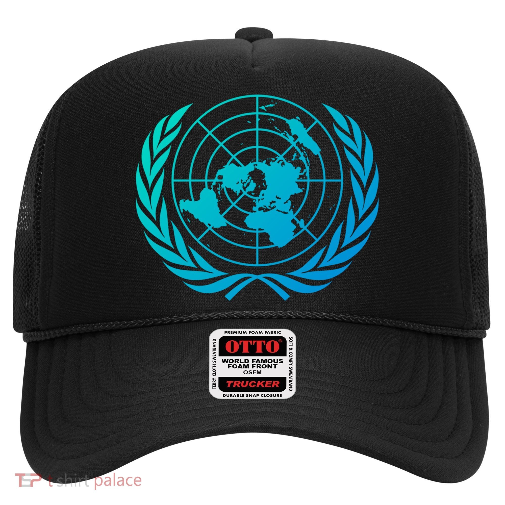United Nations Flag Un United Nations Emblem Meaningful Gift Hat