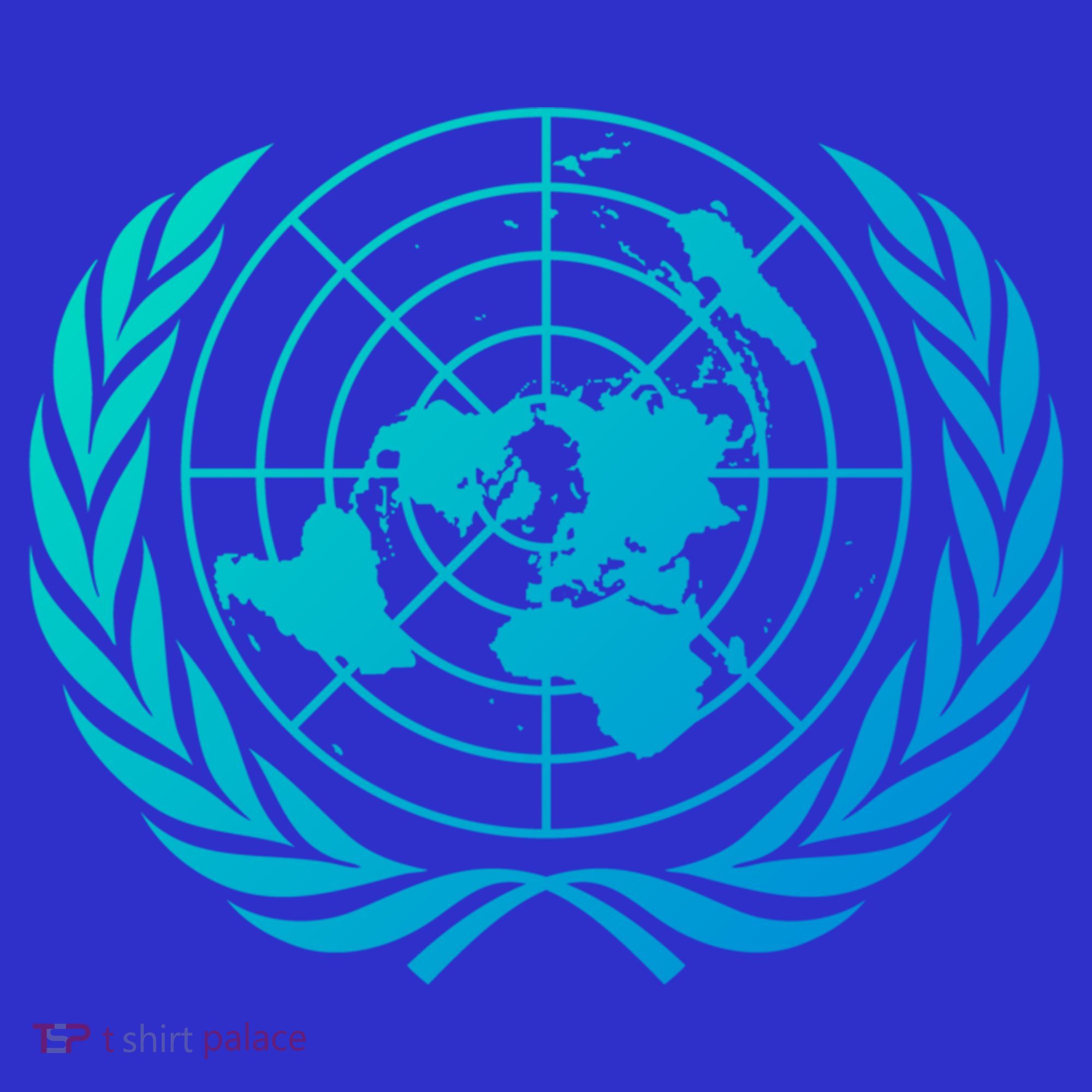 United Nations Flag Un United Nations Emblem Meaningful Gift Coaster