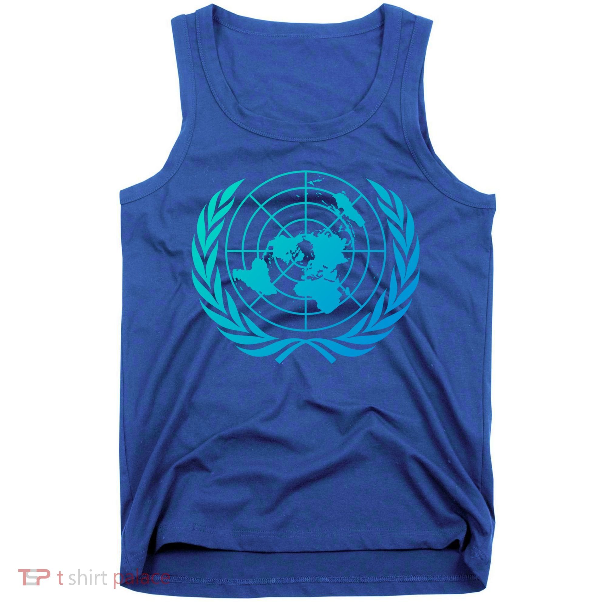 United Nations Flag Un United Nations Emblem Meaningful Gift Tank Top
