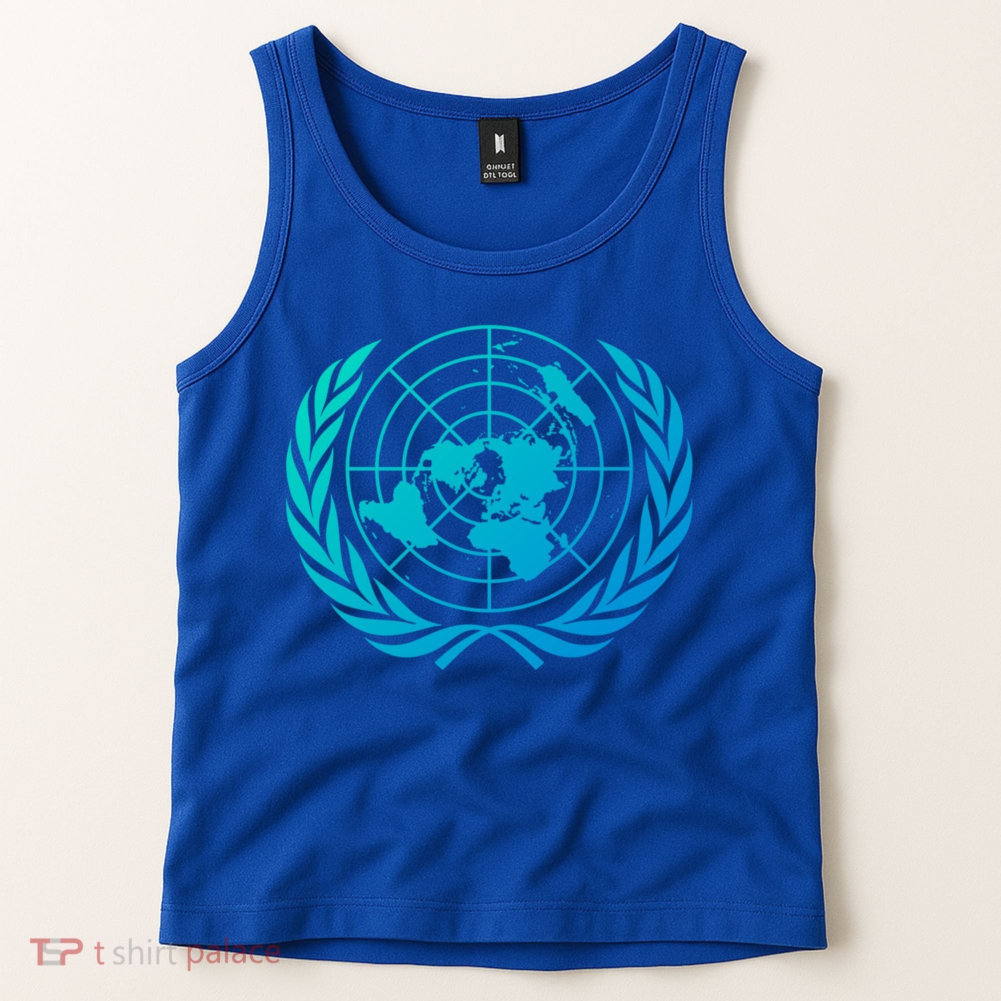 United Nations Flag Un United Nations Emblem Meaningful Gift Tank Top