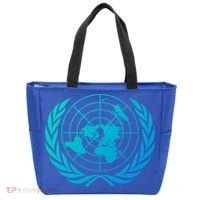 United Nations Flag Un United Nations Emblem Meaningful Gift Tote Bag thumb 0